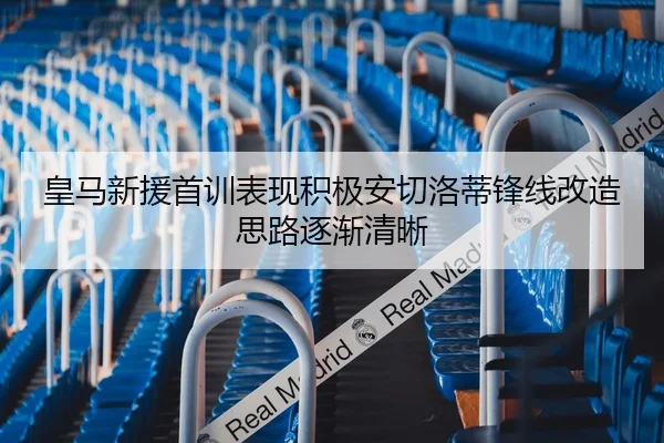 皇马新援首训表现积极安切洛蒂锋线改造思路逐渐清晰 | bet365